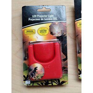 Dinosaur Projector Light 3 Pack Lighting Effects on the Ceiling